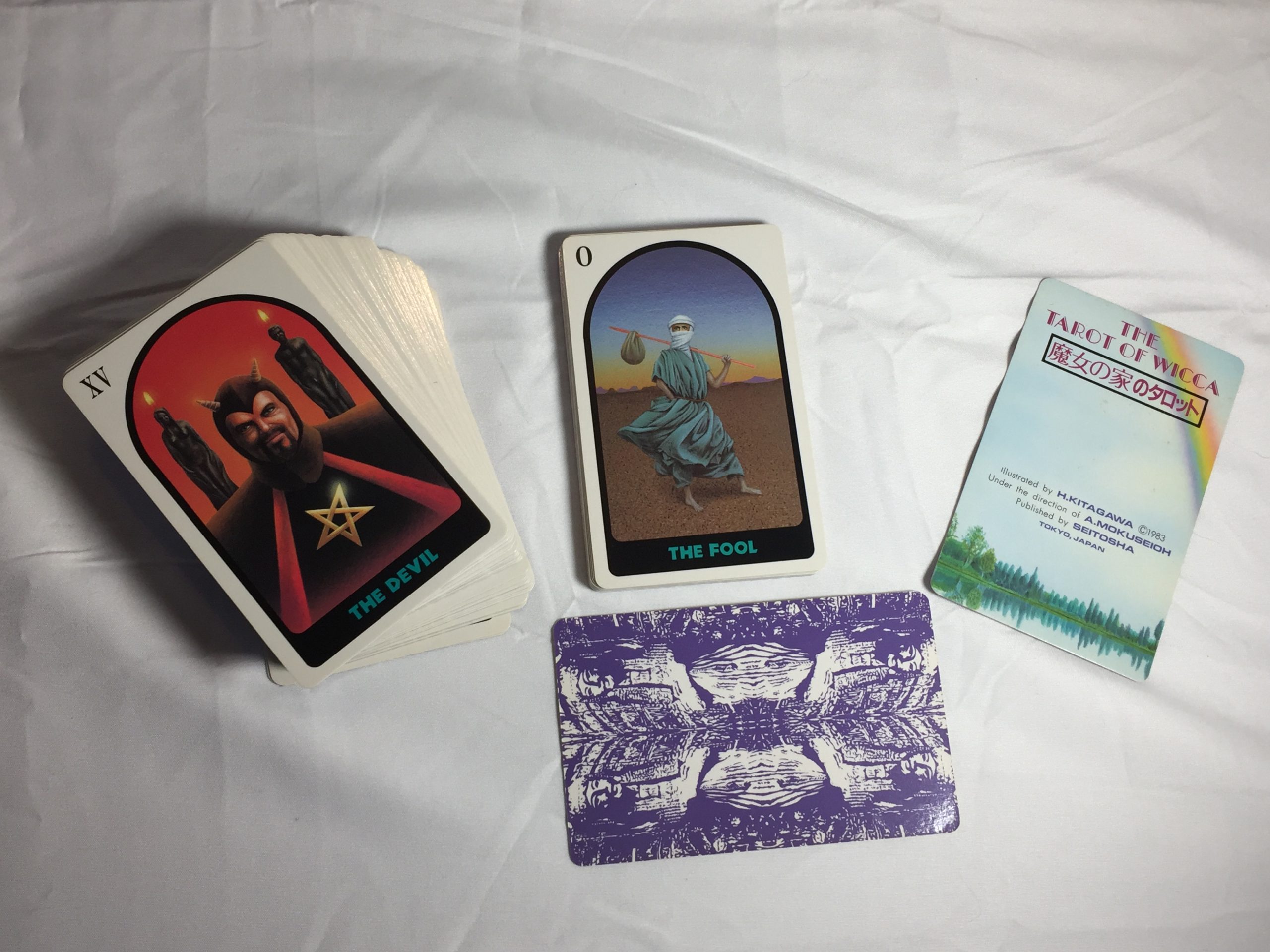 Vintage Tarot Of Wicca Cards First Ed Sassy S Cottage